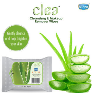Ginni Cleansing and Makeup Remover Wipes with Aloe Vera Extract | Pack of 30s - Image 3